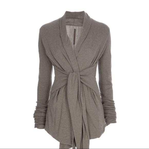 SALE ☄️RICK OWENS Tie Sweater New Condition - Picture 7 of 16